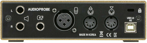USB audio prevodník - zvuková karta Audio Probe SPARTAN A Gold - 2