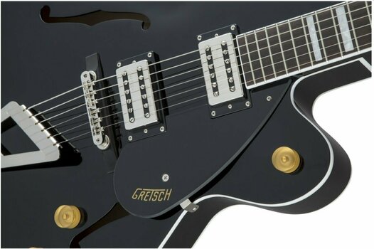 Semi-akoestische gitaar Gretsch G2420 Streamliner Hollow Body Black - 6