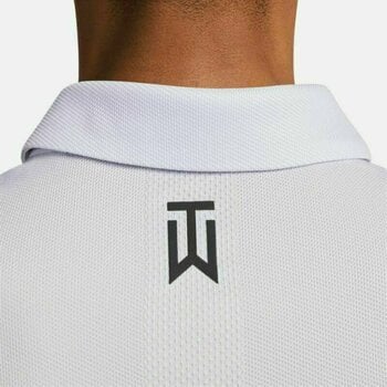 Camiseta polo Nike Dri-Fit ADV Tiger Woods Mens Golf Polo Purple/Football Grey/Black 2XL - 5