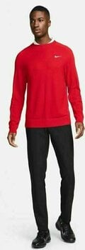 Pulover s kapuco/Pulover Nike Tiger Woods Knit Crew Mens Sweater Gym Red/White 2XL - 3