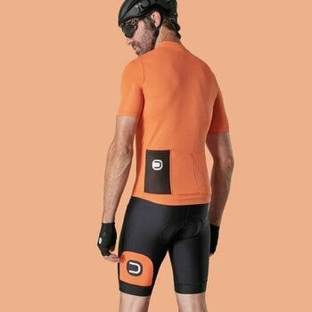 Μπλούζα Ποδηλασίας Dotout Signal Jersey Φανέλα Orange XL - 4