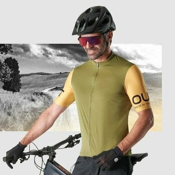 Maglietta ciclismo Dotout Grevil Jersey Maglia Light Black/Lime M - 3