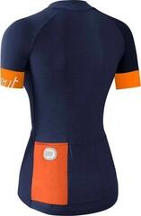 Odzież kolarska / koszulka Dotout Crew Women's Koszulka Blue/Orange XS - 1