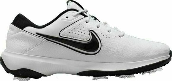 Chaussures de golf pour hommes Nike Victory Pro 3 Next Nature Mens Golf Shoes White/Black 42,5 - 11