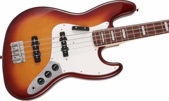 Basse électrique Fender MIJ Limited International Color Jazz Bass RW Sienna Sunburst Basse électrique - 3