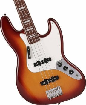Basse électrique Fender MIJ Limited International Color Jazz Bass RW Sienna Sunburst Basse électrique - 4