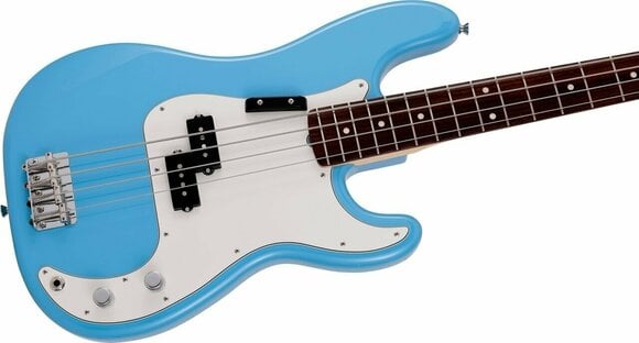 4-string Bassguitar Fender MIJ Limited International Color Precision Bass RW Maui Blue - 3