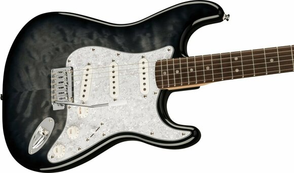 Električna kitara Fender Squier FSR Affinity Series Stratocaster QMT IL Black Burst Električna kitara - 3
