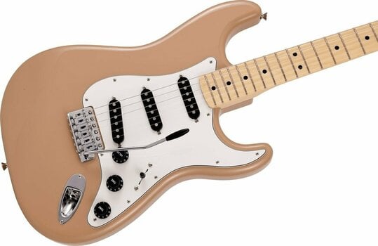 Guitare électrique Fender MIJ Limited International Color Stratocaster MN Sahara Taupe - 3