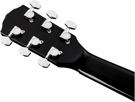 Elektroakustická kytara Dreadnought Fender CD-60SCE Black - 8