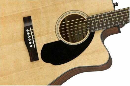 Dreadnought elektro-akoestische gitaar Fender CD-60SCE Natural - 5