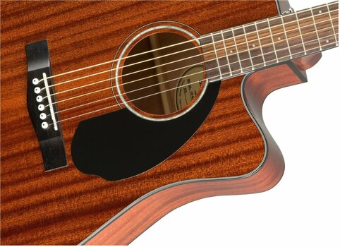 Dreadnought elektro-akoestische gitaar Fender CD-60SCE All Mahogany Natural - 5