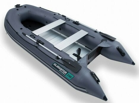 Inflatable Boat Gladiator Inflatable Boat C330AD 330 cm Dark Gray - 2