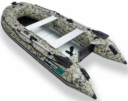 Надуваема лодка Gladiator Надуваема лодка C330AL 330 cm Camo Digital - 2