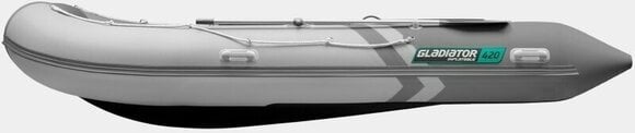 Uppblåsbar båt Gladiator Uppblåsbar båt B420AL 420 cm Light Dark Gray - 5
