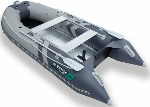 Inflatable Boat Gladiator Inflatable Boat C330AD 330 cm Light Dark Gray - 2