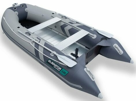Inflatable Boat Gladiator Inflatable Boat C330AL 330 cm Light Dark Gray - 2
