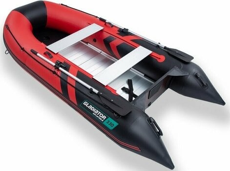 Inflatable Boat Gladiator Inflatable Boat B330AL Red/Black 330 cm (Pre-owned) - 2