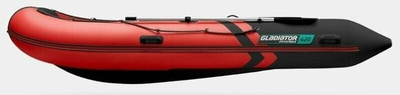Inflatable Boat Gladiator Inflatable Boat B420AL 420 cm Red/Black - 5