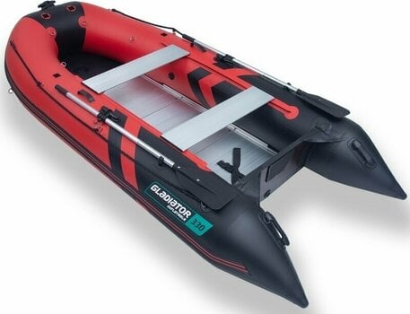 Inflatable Boat Gladiator Inflatable Boat C330AD 330 cm Red/Black - 2