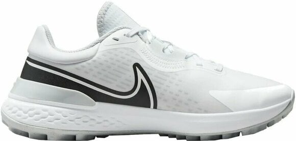 Moški čevlji za golf Nike Infinity Pro 2 Mens Golf Shoes White/Pure Platinum/Wolf Grey/Black 41 - 9