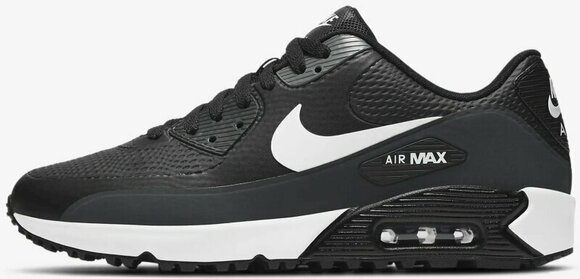 Calçado de golfe para homem Nike Air Max 90 G Black/White/Anthracite/Cool Grey 44 Calçado de golfe para homem - 8