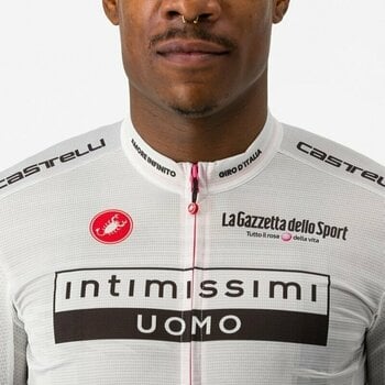 Cyklodres/ tričko Castelli Giro106 Competizione Jersey Dres Bianco XS - 5