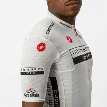 Biciklistički dres Castelli Giro106 Competizione Jersey Dres Bianco XS - 6