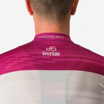 Odzież kolarska / koszulka Castelli Giro106 Competizione Jersey Golf Ciclamino XS - 8