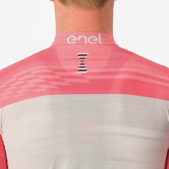Odzież kolarska / koszulka Castelli Giro106 Competizione Jersey Golf Rosa Giro S - 3