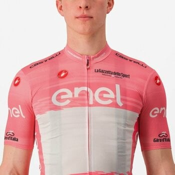 Cyklodres/ tričko Castelli Giro106 Competizione Jersey Dres Rosa Giro S - 4