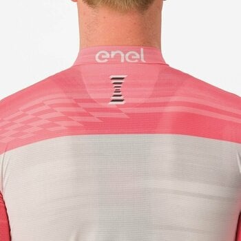Odzież kolarska / koszulka Castelli Giro106 Competizione Jersey Golf Rosa Giro 3XL - 3