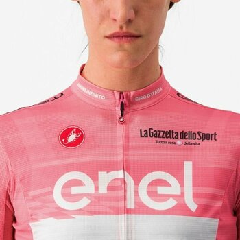 Cyklodres/ tričko Castelli Giro106 Competizione W Jersey Dres Rosa Giro XS - 4