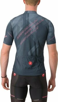 Odzież kolarska / koszulka Castelli Giro Tre Cime Di Lavaredo Jersey Golf Blu Abisso S - 2