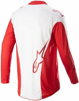 Koszulka motocross Alpinestars Techstar Arch Jersey Mars Red/White L Koszulka motocross - 2