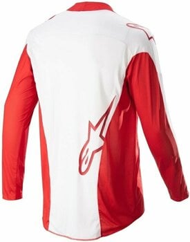 Koszulka motocross Alpinestars Techstar Arch Jersey Mars Red/White M Koszulka motocross - 2