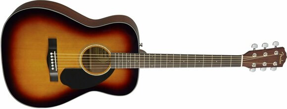 Фолк китара Fender CC-60S 3-Color Sunburst - 2