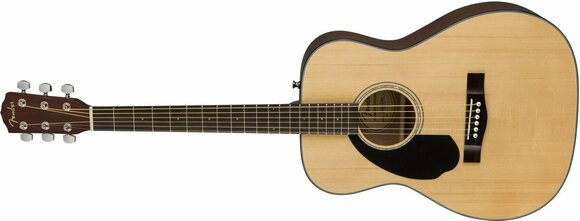 Jumbo Guitar Fender CC-60S Left-Hand Natural - 2