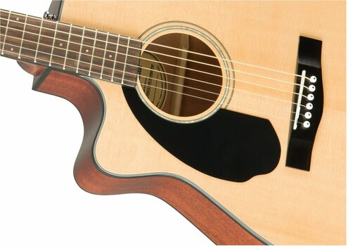 Elektro-akoestische gitaar voor linkshandigen Fender CC-60SCE Left-Hand Natural - 5
