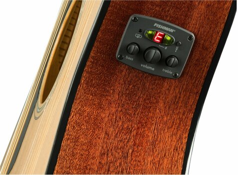 Guitare acoustique-électrique pour gauchers Fender CC-60SCE Left-Hand Natural - 6