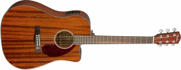 electro-acoustic guitar Fender CD-140SCE Mahogany with Case Natural - 2