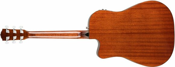 Elektroakustická kytara Dreadnought Fender CD-140SCE Mahogany with Case Natural - 3