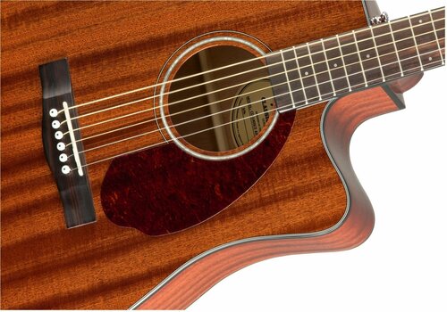 Elektroakusztikus gitár Fender CD-140SCE Mahogany with Case Natural - 5