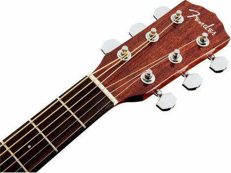 Dreadnought Elektro-Akustikgitarren Fender CD-140SCE Mahogany with Case Natural - 7