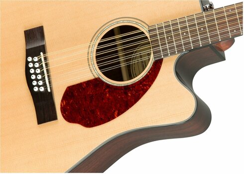 12-strängad akustisk elgitarr Fender CD-140SCE-12 with Case Natural - 5