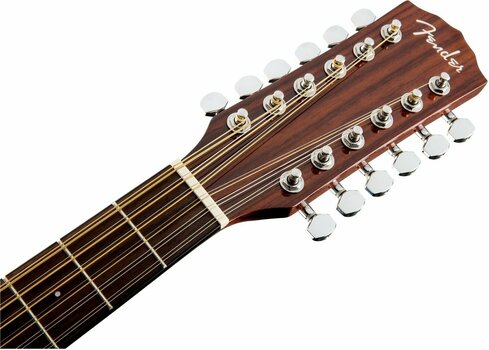 12-струнна електро-акустична китара Fender CD-140SCE-12 with Case Natural - 7