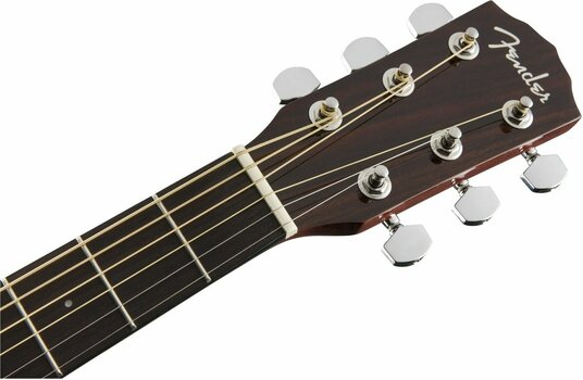 Dreadnought Elektro-Akustikgitarren Fender CC-140SCE with Case Natural - 6