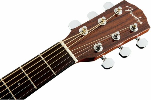 Dreadnought elektro-akoestische gitaar Fender CC-140SCE with Case Sunburst - 7