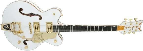 Halbresonanz-Gitarre Gretsch G6636T Players Edition Falcon White - 4