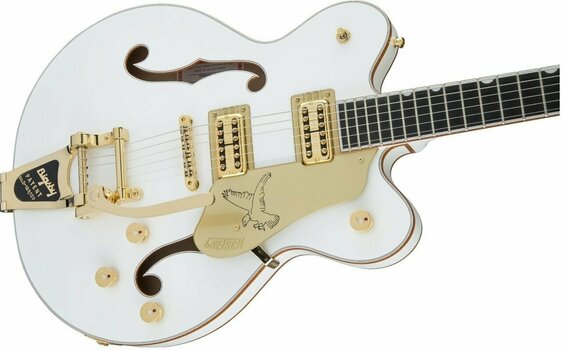 Halvakustisk gitarr Gretsch G6636T Players Edition Falcon White - 6